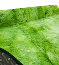 Large Premium Fluffy Carpet/Rug - Green Mix