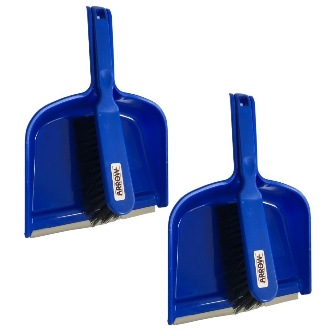 Dust Pan and Brush Set - 2 Pack