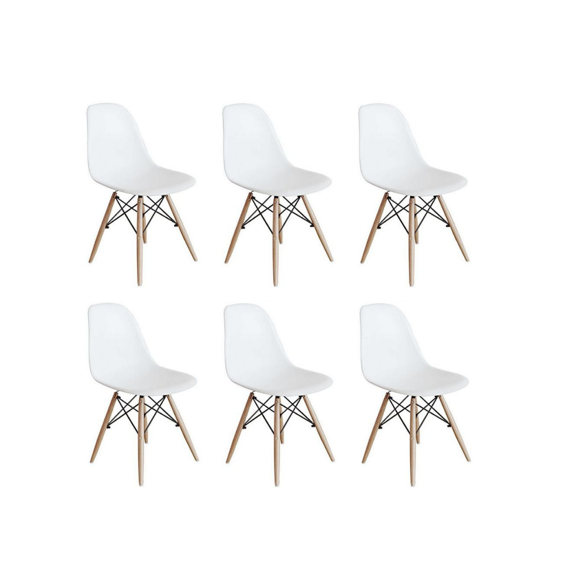 Proteas White Cafe Chairs - Pack of 6