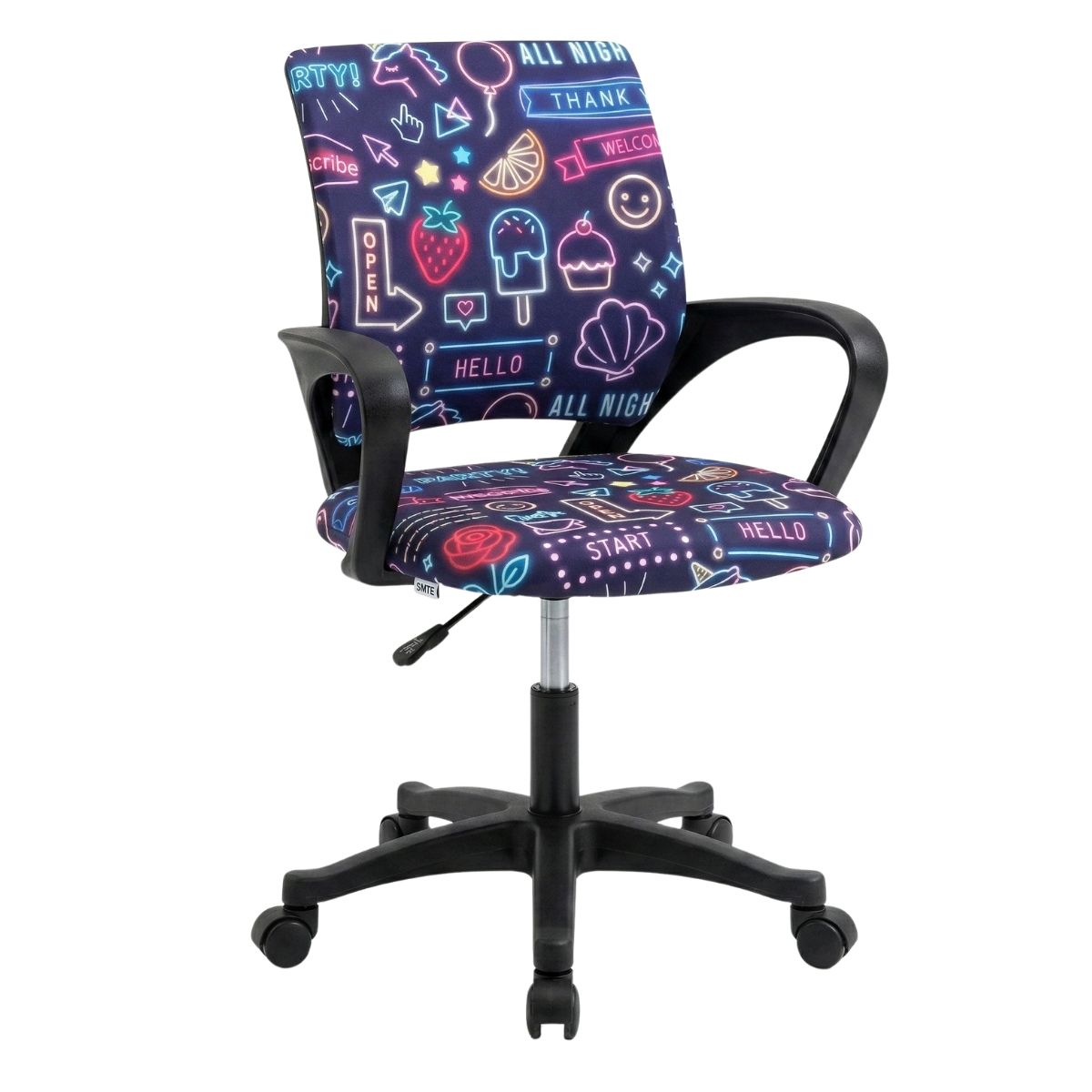 S-103 Flower Office Chair Adjustable Swivel Chair - Set Of 1
