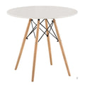 Global Round Coffee Table white