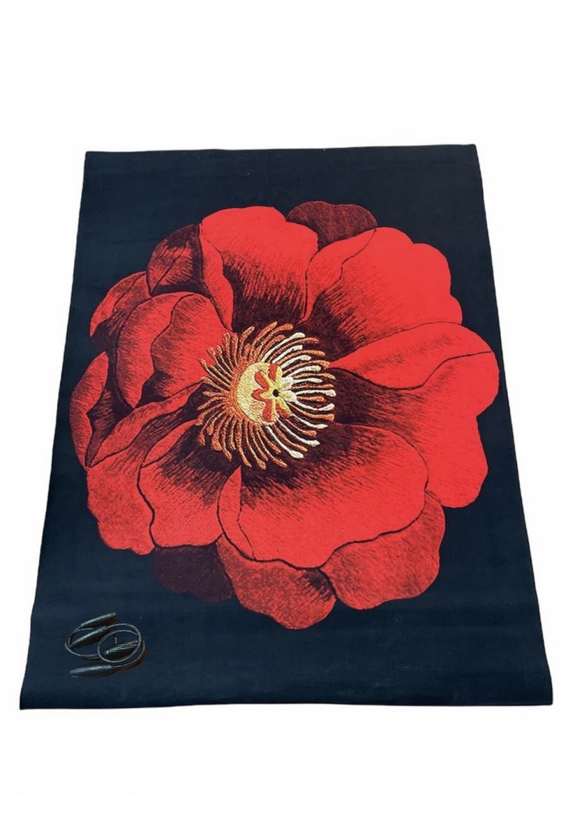 200cm by 150cm - Modern 3D Design Area 29 Rug & Complementary IYWA Tieback