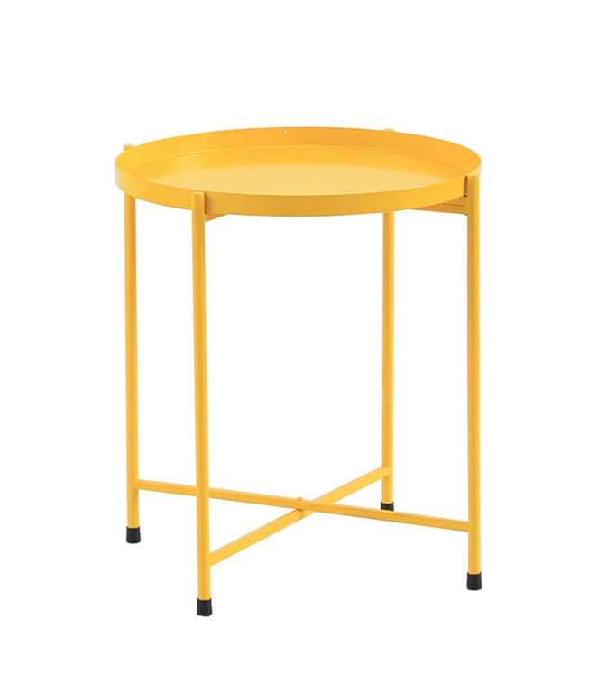 Metal Coffee Table - Yellow