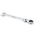 SMTE 17mm Flexible Head Combination Wrench Ratcheting Spanner