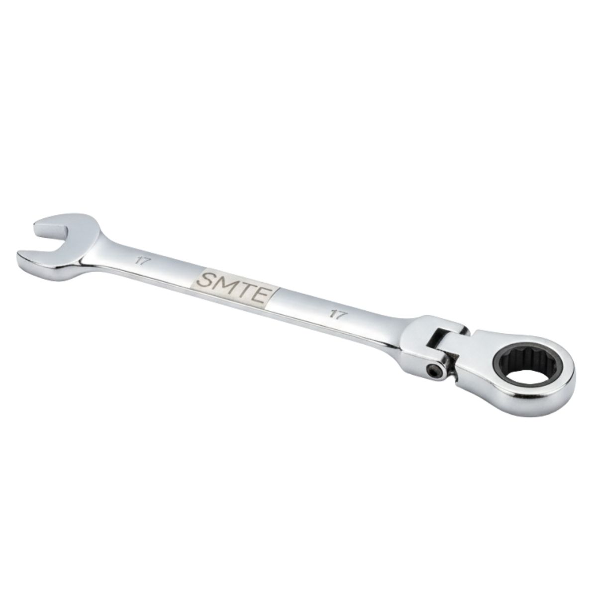 SMTE 17mm Flexible Head Combination Wrench Ratcheting Spanner