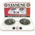 SMTE - DiamondDouble Electric Spiral Hotplate StoveWhite