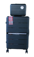 SMTE - Unbreakable Travel Luggage 2 Piece Suitcases Spinner22"Blackish Green