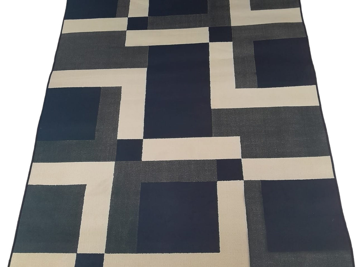SMTE - 200cm by 150cmModern 3D Geometric Design RugFF10