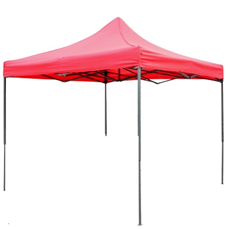 SMTE - 3mx3m Waterproof Tent Shade Pop Up Garden Tent Gazebo Canopy OutdoorRed