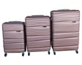 SMTE - 3 Piece Travel 30" Luggage Suitcase Bag SetStylishRose Gold