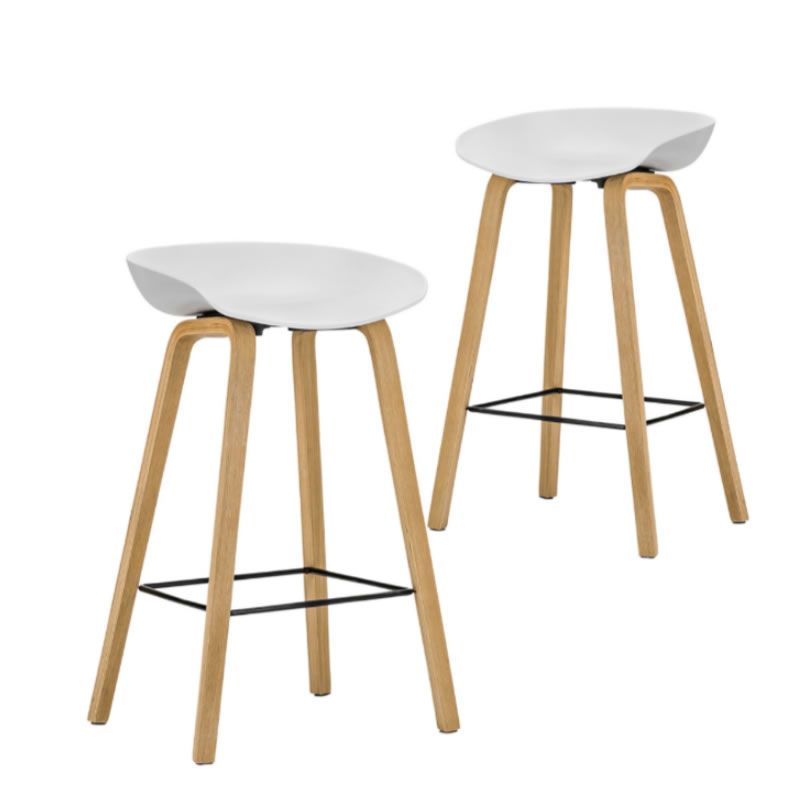 SMTE - 2 Pieces Modern Bar StoolWB02