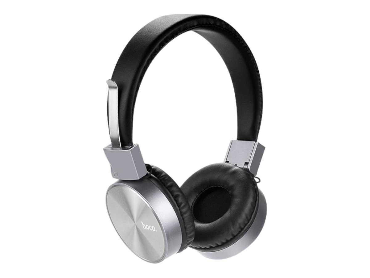 SMTE - Wired headphones "W2" adjustable head beam with micBlack