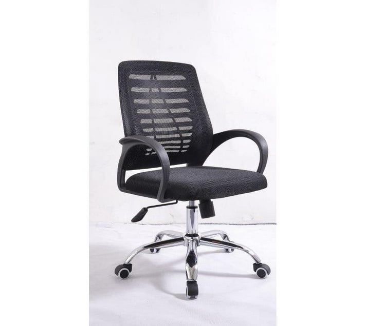 SMTE - Ital Mesh Office Chair BLACKMid Back
