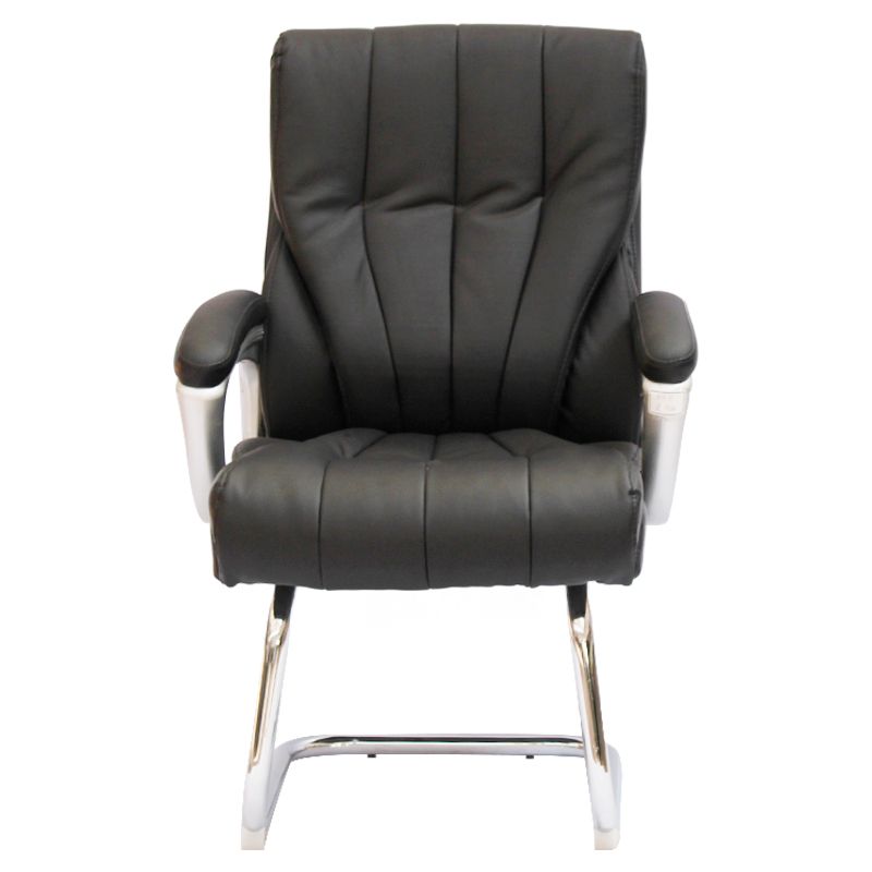 SMTE - Visitor Executive Office ChairsPU Leather FinishBlack