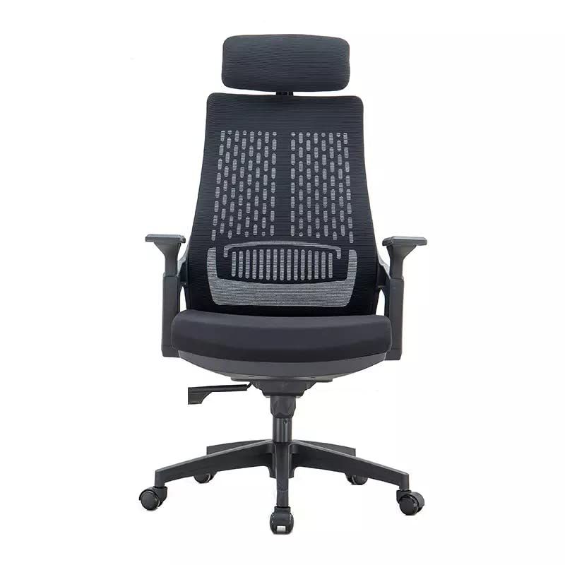 SMTE - MidBack Executive Ergonomic Height Adjustable Office ChairBlack