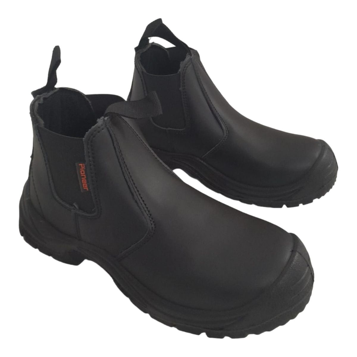 SMTE - Slipon Men's Safety ShoesBlackUS Junior 3