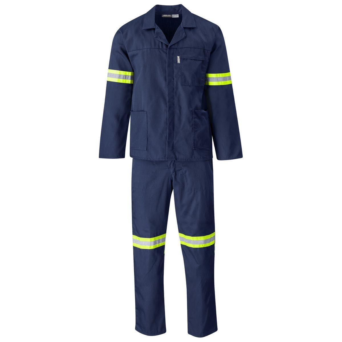SMTE - Quality 2 Piece Worksuit/Uniform Shirt & Pants Combo Navy blue30 L x 34 W cm
