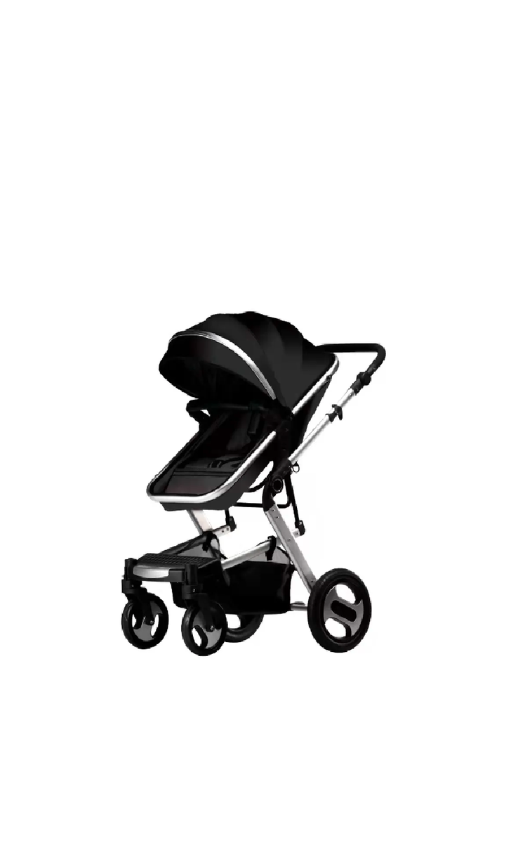 SMTE - Alloy Baby StrollerBlack