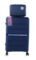 SMTE - Unbreakable Travel Luggage 2 Piece Suitcases Spinner28"Royal Blue