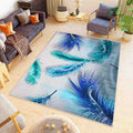 SMTE - Modern Printed 3D Design Area 41Blue200cm x 150cm