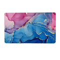 SMTE -  NonSlip Super Absorbent Bath Mat Quick DryEthereal Pink & Blue