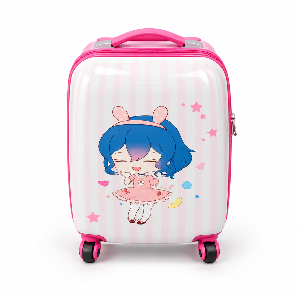 Sastro Gear Kids' Princess Suitcase - Pink - 1 Piece — full product view