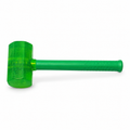 Green translucent mallet - full product view