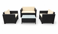 SMTE Reck four-piece patio set