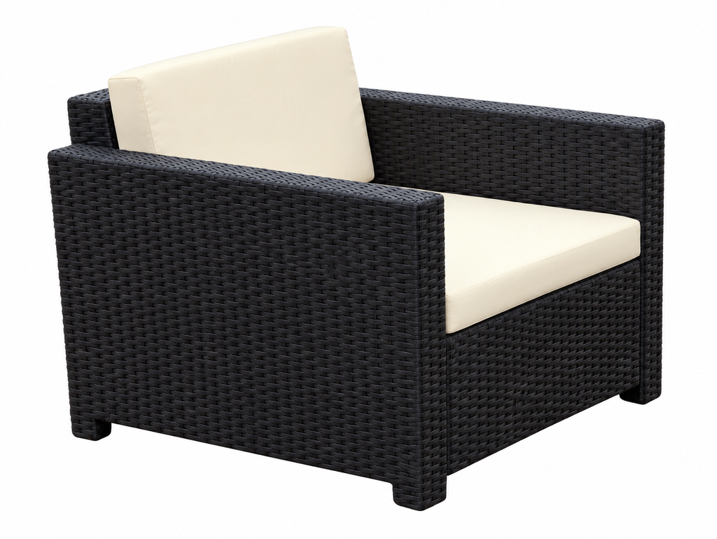 Reck patio armchair detail