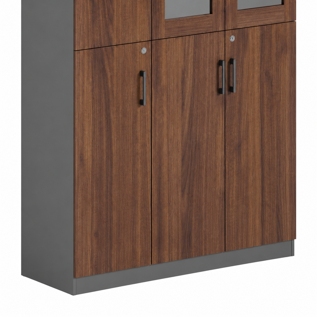 SMTE cabinet lower doors detail