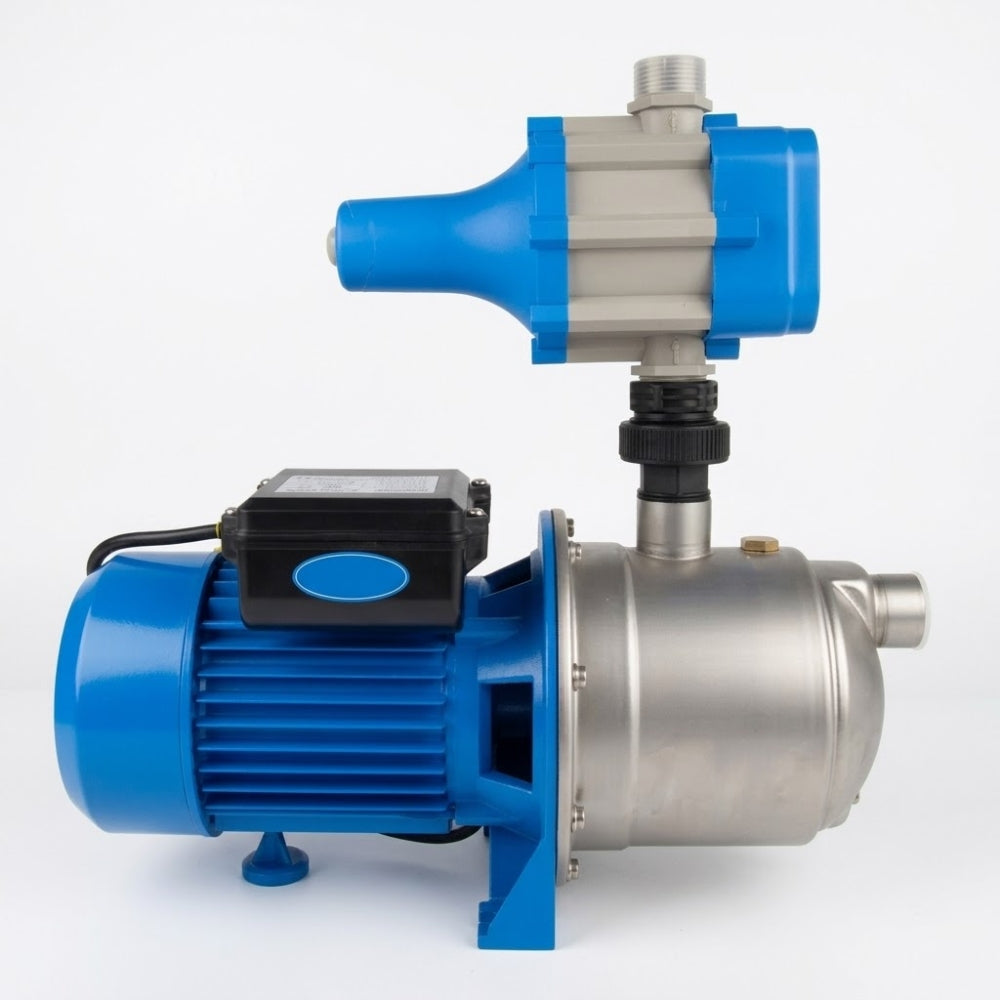 Smte 0.75kW Stainless Steel Automatic Centrifugal Jet Water Pump with DSK-2 Flow Switch (1.0HP, 230V, 48m Head, 25mm)