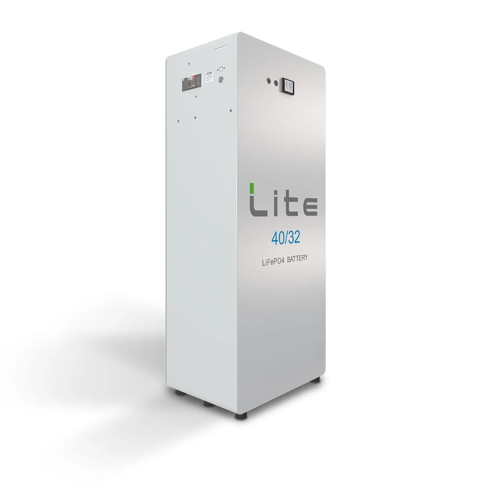 SMTE 40kWh 52V 800Ah LiFePO4 Lithium Battery – High-Capacity Solar Energy Storage (40/32 Low Voltage, 38kW Peak Discharge)