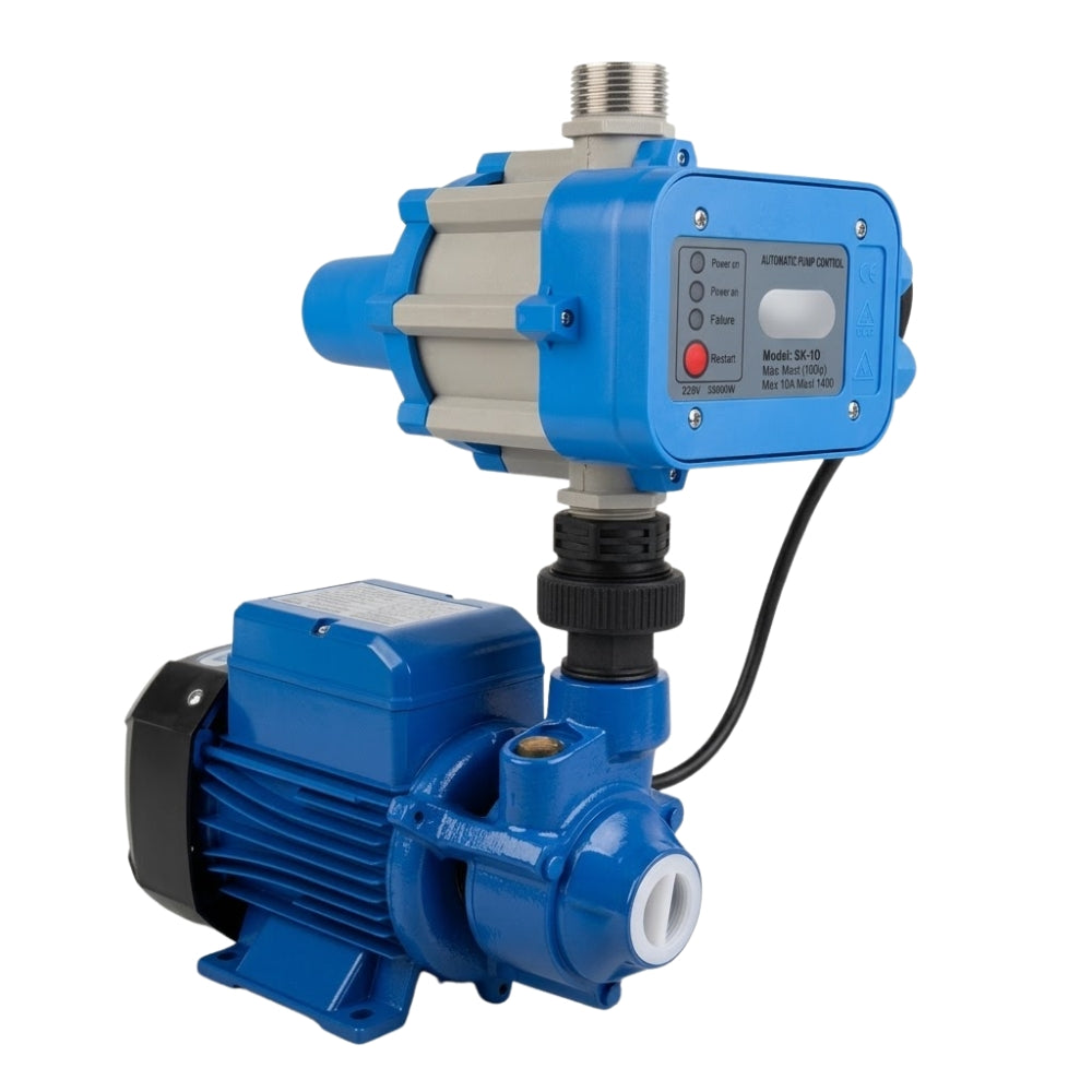 Smte 0.37kW Automatic Peripheral Water Booster Pump with SK-10 Controller (230V, 0.5HP, 35m Head, 25mm)
