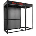 SMTE Hilal Carpet Black Mat 0.6m x 0.9m Display Stand Set Zulf19