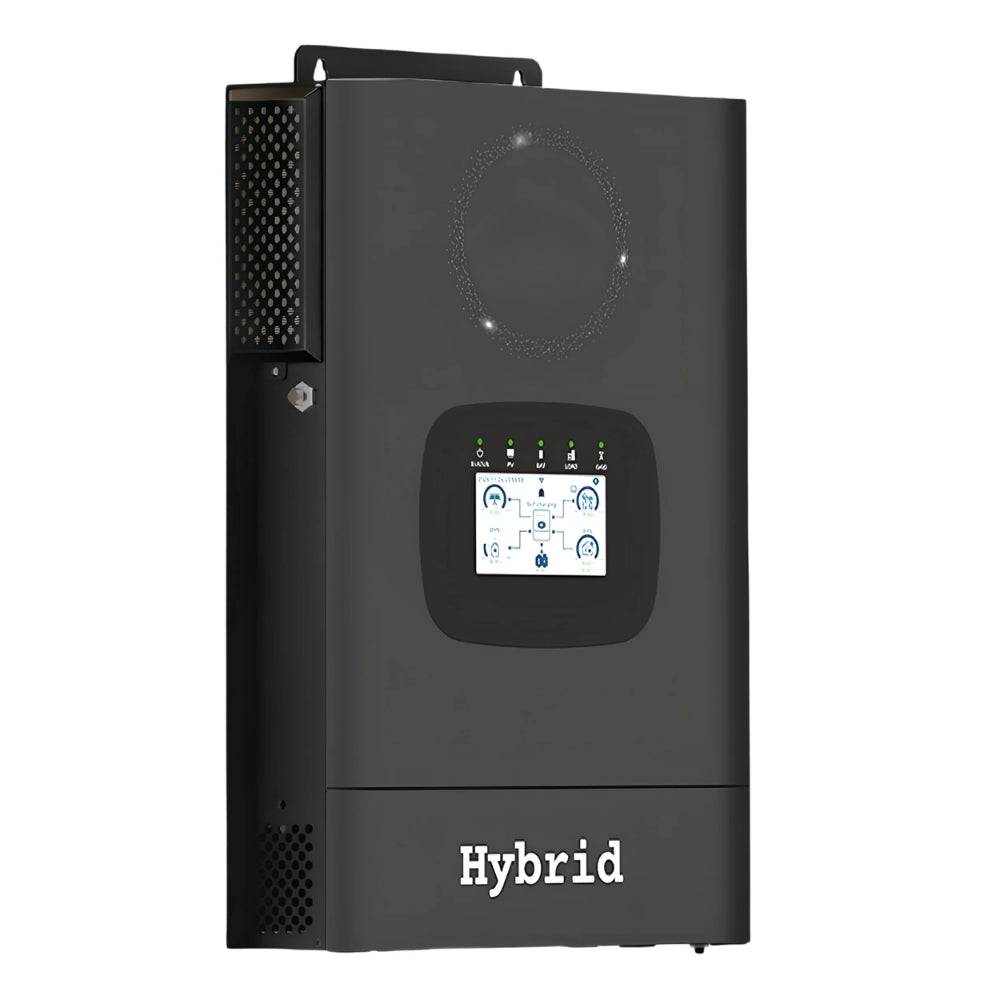SMTE 5kW AI Hybrid Inverter – 48V Pure Sine Wave Solar Inverter with 7.5kW MPPT (Parallel Scalable up to 45kW)