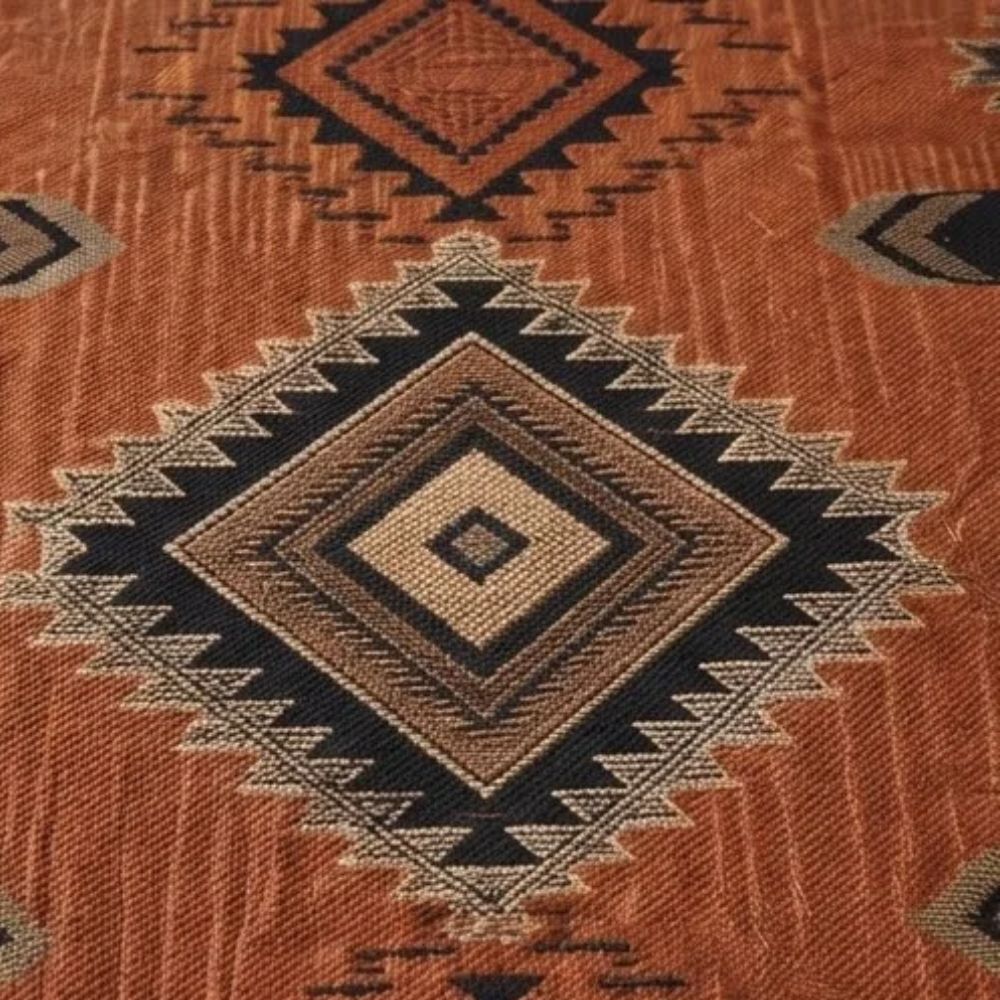 SMTE - Mzansi Paradises Orange / Orange Rug - 160 x 225 cm Area Carpet ZULF12